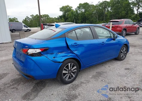 2021 Nissan Versa Sv Xtronic Cvt from USA, damaged, VIN 3N1CN8EV3ML840013